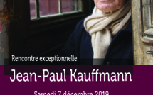 Jean-Paul Kauffmann ce samedi à l'Alb'Oru de Bastia