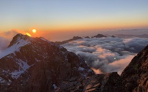 La photo du jour : au dessus des nuages près  de Ciutollu di i mori