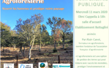 Olmi Cappella : une conference agroforesterie le 11 mars