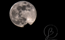 EN IMAGES - La dernière Super Lune de l'année vue de Corse