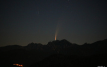 La comète Neowise dans le ciel corse