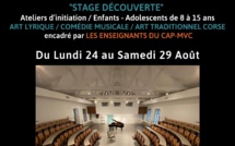 Un stage-découverte proposé par le Centre d’Art Polyphonique de Sartène