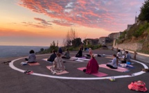 Beau succès pour le stage de Yoga à Canale di Verde