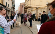 VIDEO - Des artistes ajacciens demandent la réouverture des lieux de culture