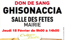 Ghisonaccia : collecte de sang et crêpes party ce jeudi 18 février