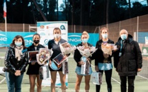 Lina Gjorcheska (MKD) - Amandine Hesse (FRA) remportent le double du Ladies Open Calvi - Eaux de Zilia