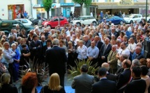 Les Ajacciens au rendez-vous pour l’inauguration de la place Marc Marcangeli !