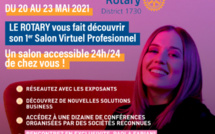 Du 20 au 23 mai le Rotary District 1730 organise un un salon professionnel virtuel interactif