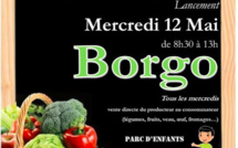 ​ La ville de Borgo ouvre ce mercredi 12 mai  son marché des producteurs