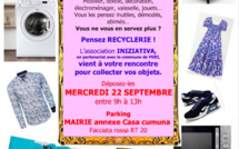 Peri : la recyclerie mobile Iniziativa vous donne rendez-vous le 22 septembre 