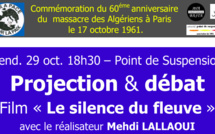 Commémoration de 60 ans du massacre des Algériens à Paris : Mehdi Lallaoui  à Ajaccio