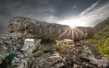 La photo du jour : le dolmen de la Punta di San Sistu