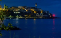 La photo du jour : la Citadelle de Bastia comme une crèche