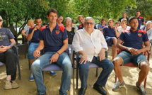 Ajaccio : Les joueurs du GFCA invités de "A Spannata" à la villa Isabelle