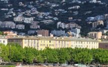 La photo du jour : La place Saint-Nicolas, poumon vert de Bastia