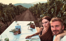 Victoria et David Beckham en vacances en Corse