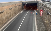 Un accident de la circulation fait deux blessés à la sortie du tunnel de Bastia