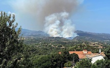 Oletta : 7 à 8 hectares de végétation détruits par un incendie. Trois pompiers incommodés