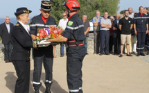 Cérémonie  à la mémoire des victimes de l'incendie de Palasca du  17 septembre 2000