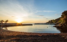 La photo du jour : quand le soleil se lève sur Porticciolu