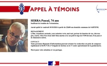 Appel à témoin : Un homme de 74 ans recherché dans la région de Sartène