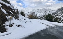 La neige devrait faire sa première apparition de la saison ce week-end en Corse