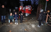 Corte à l’heure de la parade de Noël