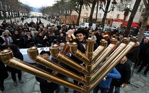 Hanouka à Ajaccio : la communauté juive allume les bougies au Casone