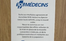 Suspension des activités de SOS Médecins à Ajaccio : l'ARS déplore l'agression de médecins 