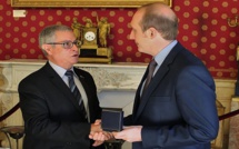 Remise de médaille de la Ville à Jean-Paul Martin, président général de la Société Nationale d’entraide de la Médaille Militaire (SNEMM)