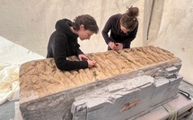 ​Ajaccio : le sarcophage du Bon Pasteur fait peau neuve avant son retour à Saint-Jean