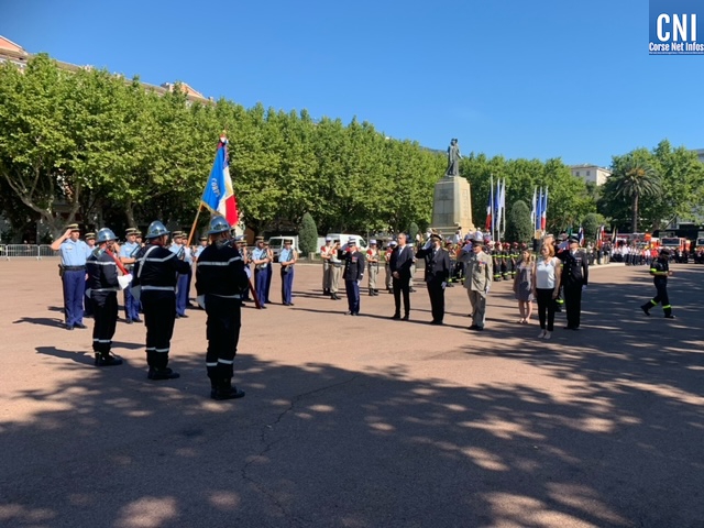 cérémonie du 14 juillet à Bastia