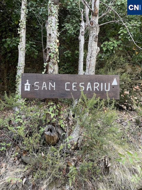 Curtina : Saint Césaire ou San Cesariu ?