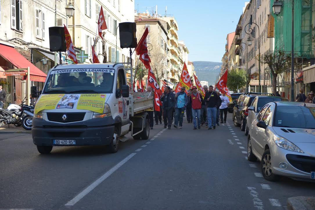 Manifestation Ajaccio